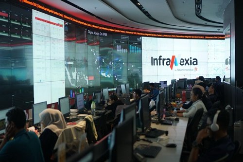InfraNexia mengelola sekitar 112.000 kilometer jaringan fiber optik termasuk 26.000 kilometer Sistem Komunikasi Kabel Laut (SKKL) domestik yang terbentang di seluruh Indonesia. Foto Istimewa.