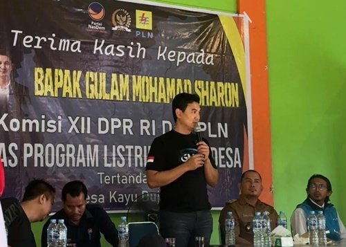 Konsistensi Gulam Mohamad Sharon Perjuangkan Pembangunan dan Kesejahteraan Dapil Kalbar II