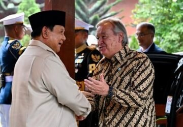 Presiden Prabowo Sambut Kunjungan Sekjen PBB António Guterres di Hambalang
